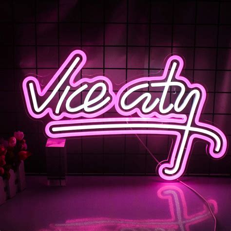 Vice City Sign | Neon Art Designs