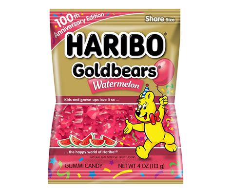 Haribo Watermelon Bears Gummi Candy 4 Oz Big Lots