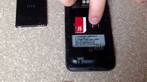 Insert Eject Sim Card Htc Droid Incredible 2 Youtube