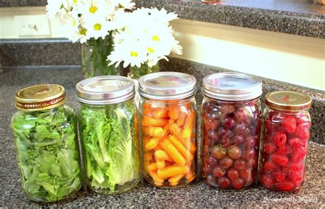 How To Store Fruits And Vegetables In Mason Jars Storables