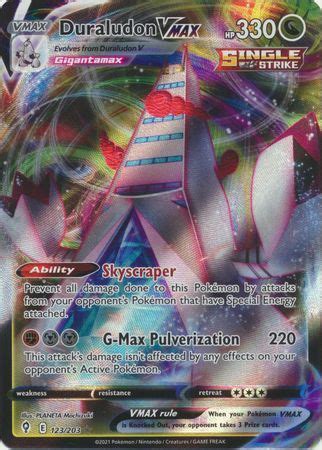 Duraludon Vmax Ultra Rare Pokemon Cards