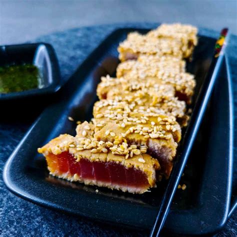 Tataki De Thon Recette Japonaise La Cerise Sur Le Maillot Recette