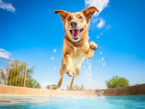 Dog Pool Stock Photos Images And Backgrounds For Free Download