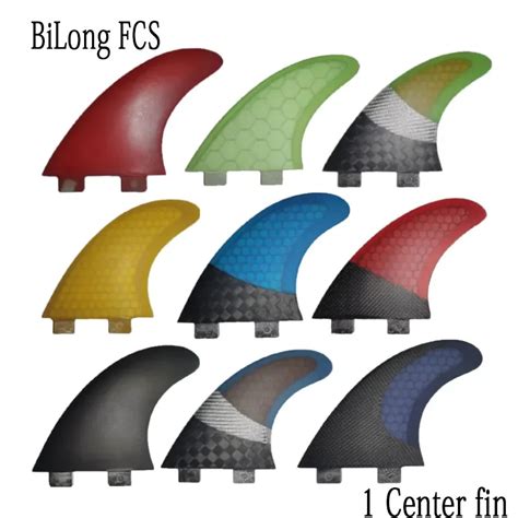 BiLong FCS Fin 1 PCS Center Fin Surfboard Fins Wakeboard Surfing Body