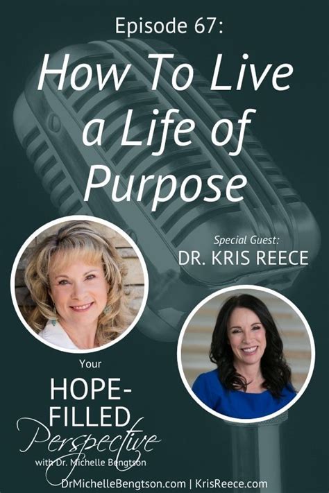 How To Live A Life Of Purpose Episode 67 Dr Michelle Bengtson