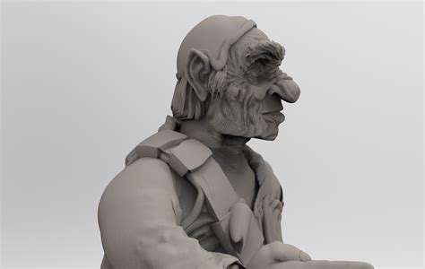 Labyrinth Hoggle Sculpt 3d Model 3d Printable Cgtrader