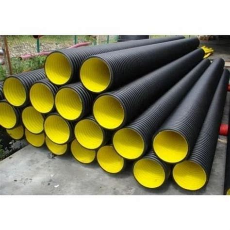 125 Mm Inner Diameter 135mm SN8 DWC HDPE Pipe At Rs 187 Meter In New