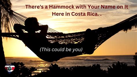 Costa Rica Pura Vida Lifestyle There S A Hammock With Your Name On It