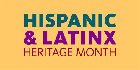 National Hispanic Heritage Month 2022