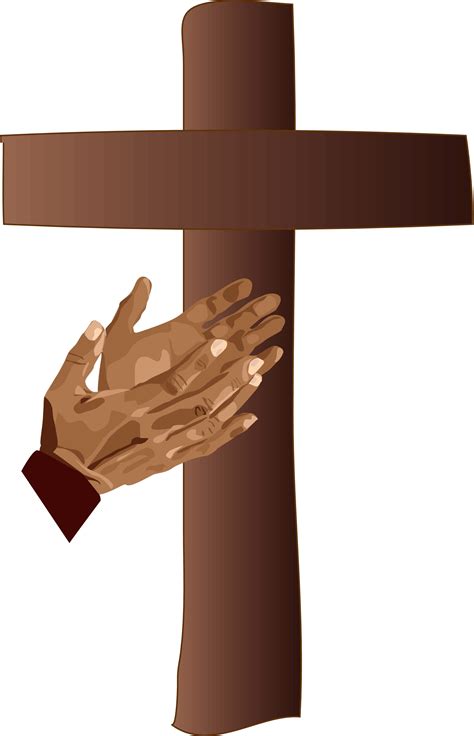 Praying Hands And Cross Clipart 10 Free Cliparts Download Images On