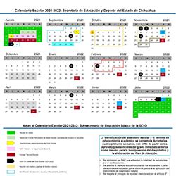 Calendario Escolar Chihuahua Imagesee