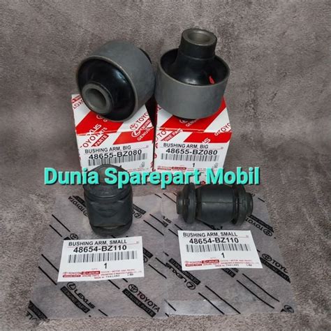 Jual Bushing Lower Arm Set Bush Bos Sayap Bawah Besar Kecil Toyota Agya