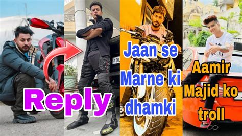 Jannu Stuntz Ne Troll Aamir Majid Aalyan Vlogs Ko Reply To Aamir Majid