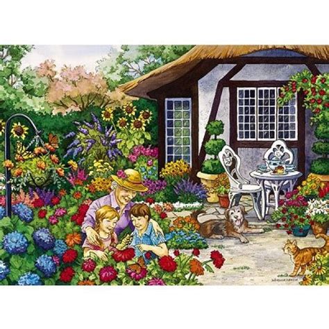 Puzzle 500 pièces Le jardin de Grand Mère Jeux et jouets Gibsons