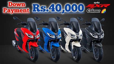 All New Aprilia Sxr Bs Phase Model Price Features Mileage