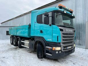 SCANIA R480 8x2 TIPPER Dump Truck For Sale Estonia Sauga Vald NE31439