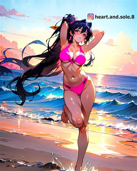 Akeno Barefoot R Aianimeart