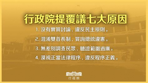 藍白強推國會擴權法，政院7大原因正式提覆議！卓揆：不是要升高朝野衝突，而是有3大疑慮 今周刊