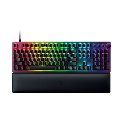 Razer Huntsman V2 Optical Gaming Keyboard With Clicky Switch Near Zero