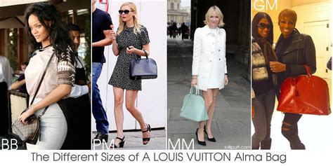 Louis Vuitton Alma Size Comparison Charts For Men Literacy Basics