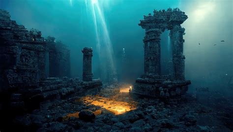 359 Atlantis Underwater City Images, Stock Photos, 3D objects ...