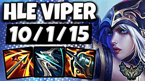 Ashe Vs Varus ADC HLE Viper Patch 13 12 Korea Challenger YouTube