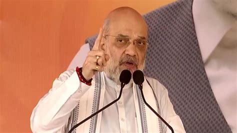 Live Hm Shri Amit Shah Addresses Public Meeting In Naushera Jammu And