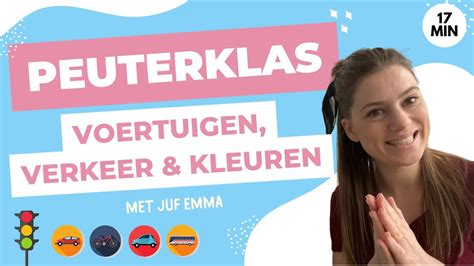 Leren Praten Met Juf Emma Voertuigen Verkeer Kleuren Educatief