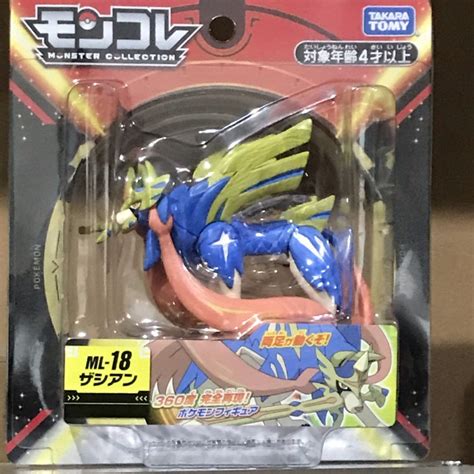 Jual Takara Tomy Moncolle Pokemon Ml Zacian Action Figure Shopee