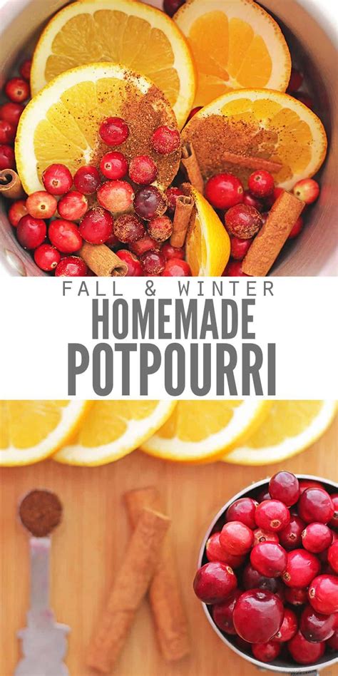 Stovetop Potpourri Fall And Winter Scents Homemade Potpourri