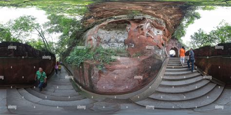 view  leshan giant buddha cliff  alamy