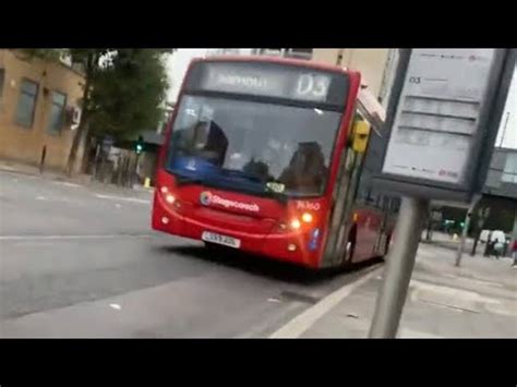 FLOORED Journey On Route D3 36360 LX59AOL Stagecoach London