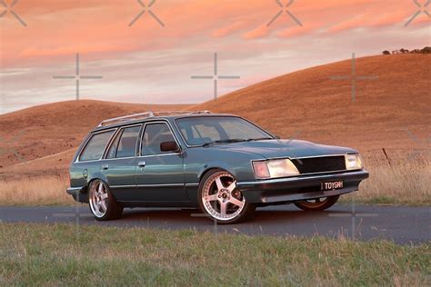 "Blue Holden VH Commodore Wagon" by John Jovic | Redbubble