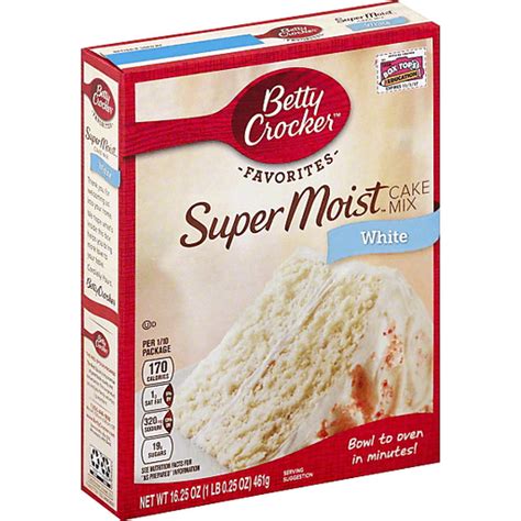 Betty Crocker Favorites Super Moist Cake Mix White Cake And Cupcake Mix The Cameron Market