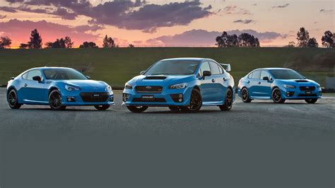 Subaru Wrx Wrx Sti And Brz Hyper Blue Specials On Sale In Australia