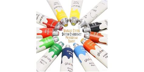 Glokers Professional Acrylic Paint Set