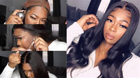 Step By Step Detailed Tutorial Best Beginner Friendly Lace Wig Ft