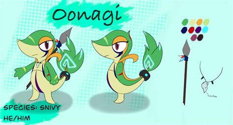 Commission Oonagi Reference By Tribaldragon