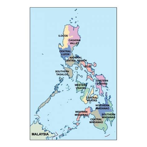 Philippines Population map | Vector maps