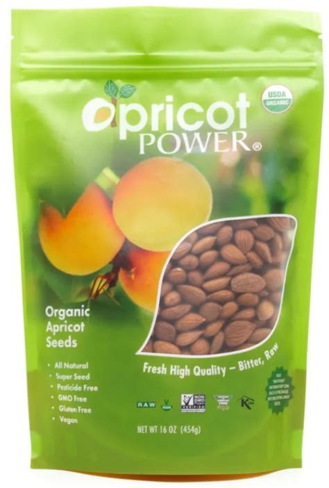 Bitter Raw Apricot Seeds 16 Oz Apricot Power Penn Herb Co Ltd