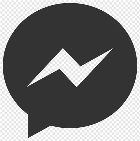 Messenger Icon Social Media Computer Icons Facebook Messenger Black