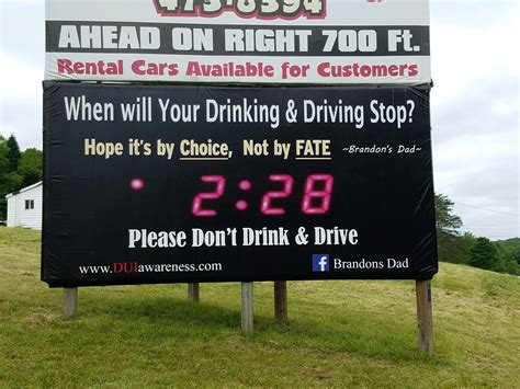 Billboards Dui Awareness Program