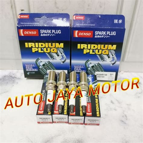 Iridium Spark Plug 1Set 4pc Fortuner Innova Hilux Original Denso