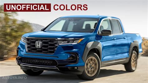 2024 Honda Ridgeline Colors - Kania Marissa