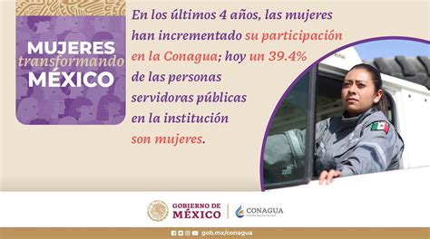 Conagua On Twitter En Conagua Las Mujeres Destacan Juegan Un Papel