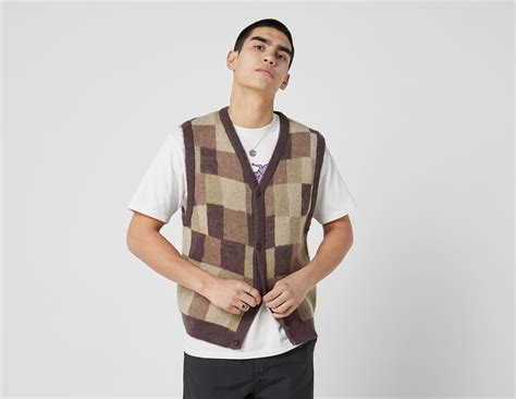 Stussy Sweater Vest ベスト L ブルー 人気商品ランキング 8060円 Swimmainjp