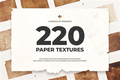 220 Unique Paper Textures Design Cuts