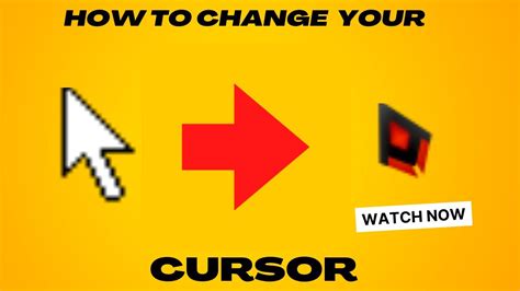 How To Change Your Cursor Windows Youtube