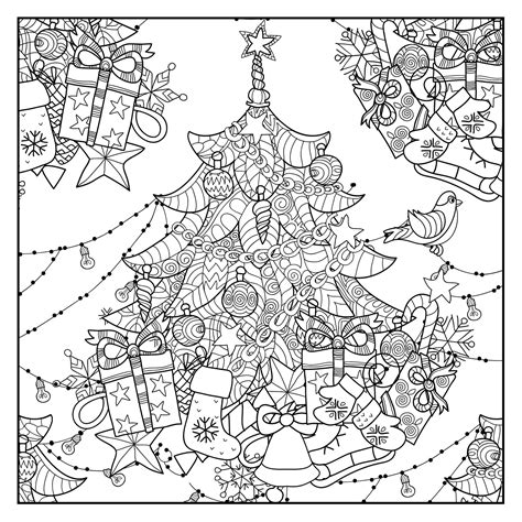 Christmas Themed Drawing At Getdrawings Free Download