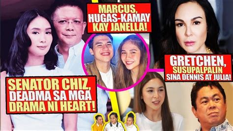 SEN CHIZ COOL NA COOL SA MGA PASABOG NI HEART SI GRETCHEN ANG